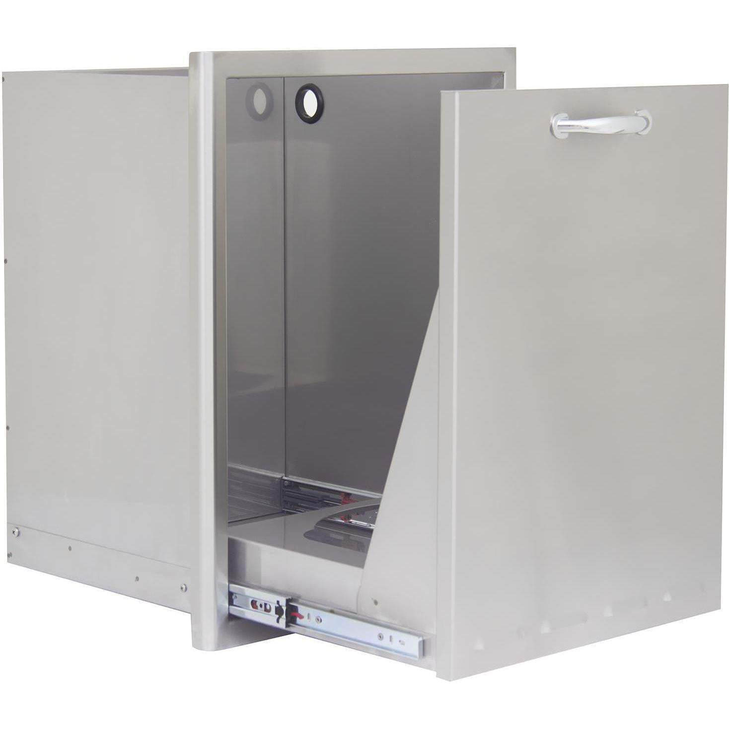 Blaze 20" Roll-Out Trash / Propane Tank Drawer in Stainless Steel Finish (BLZ-TRLP-DRW)