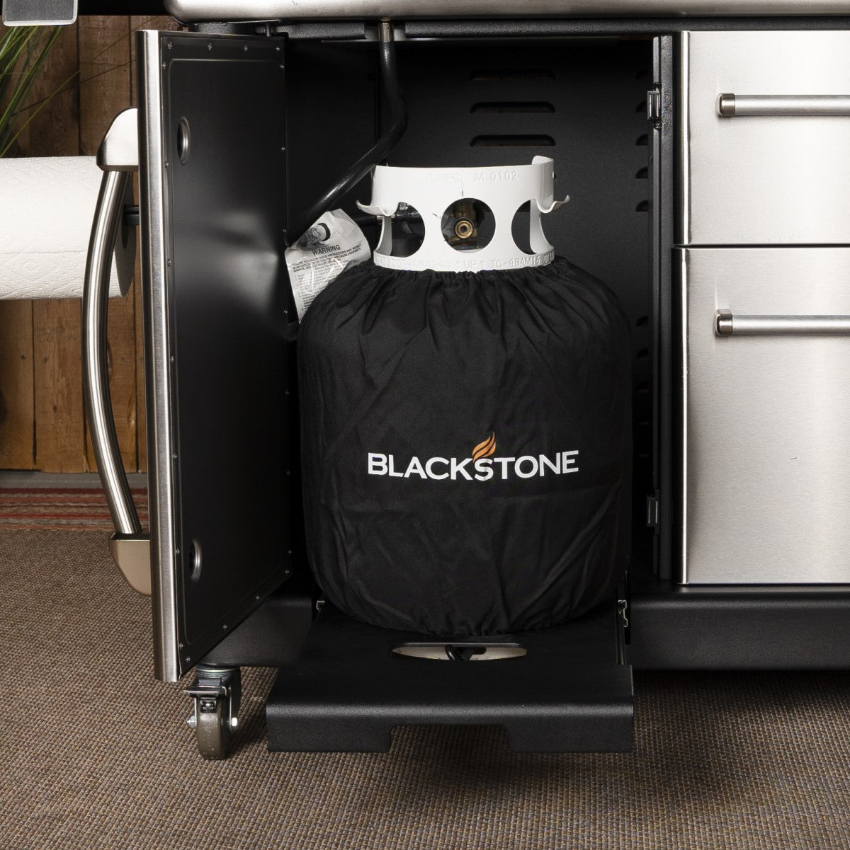 Blackstone - 36" Culinary Pro Cabinet Griddle w/Hood - 2154