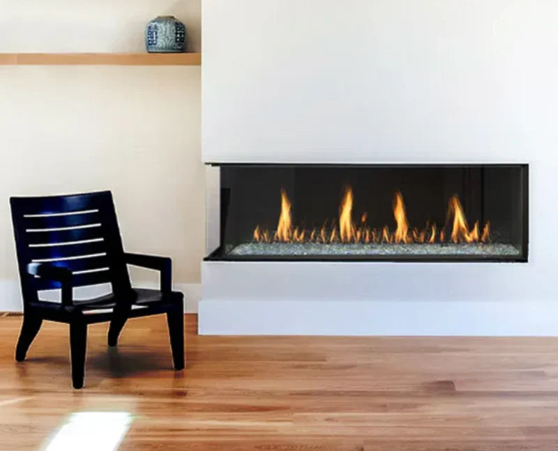 Montigo Prodigy 8' Corner Custom Commercial Gas Fireplace