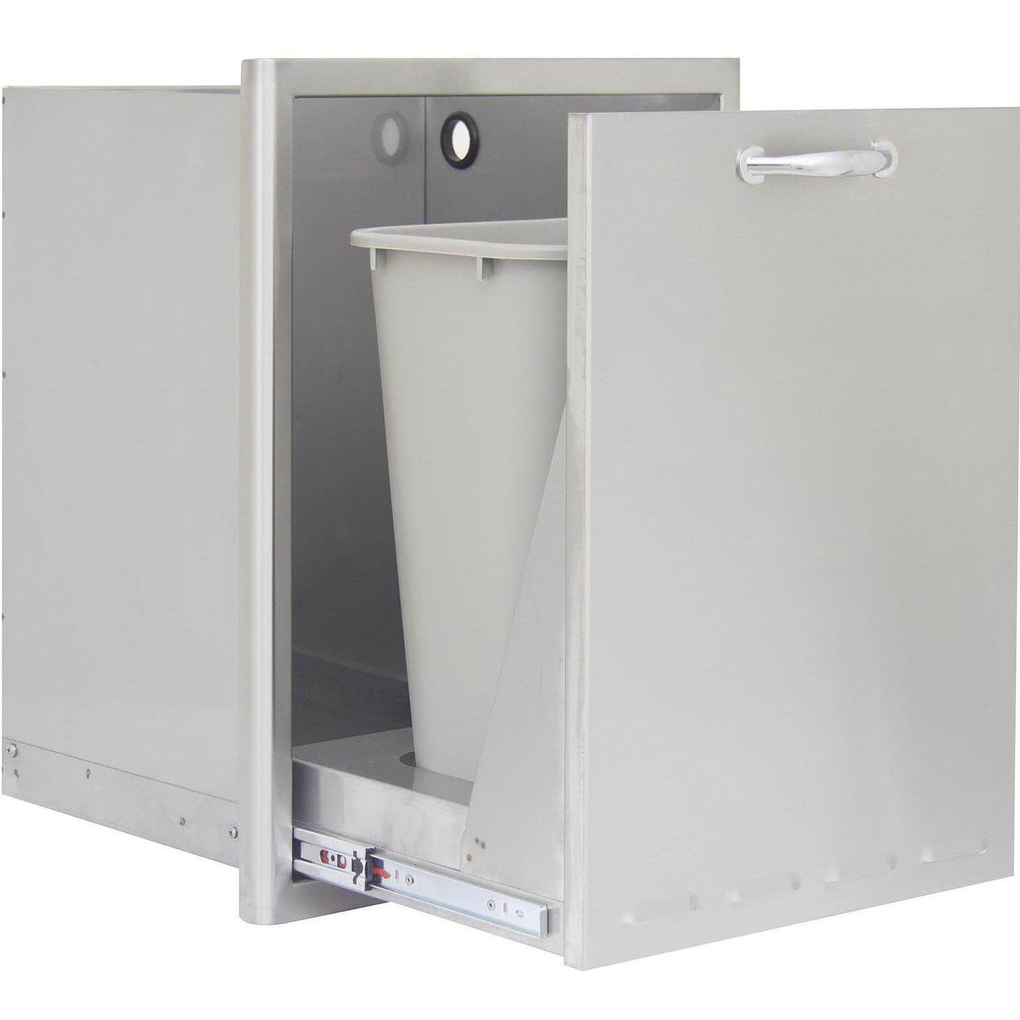 Blaze 20" Roll-Out Trash / Propane Tank Drawer in Stainless Steel Finish (BLZ-TRLP-DRW)