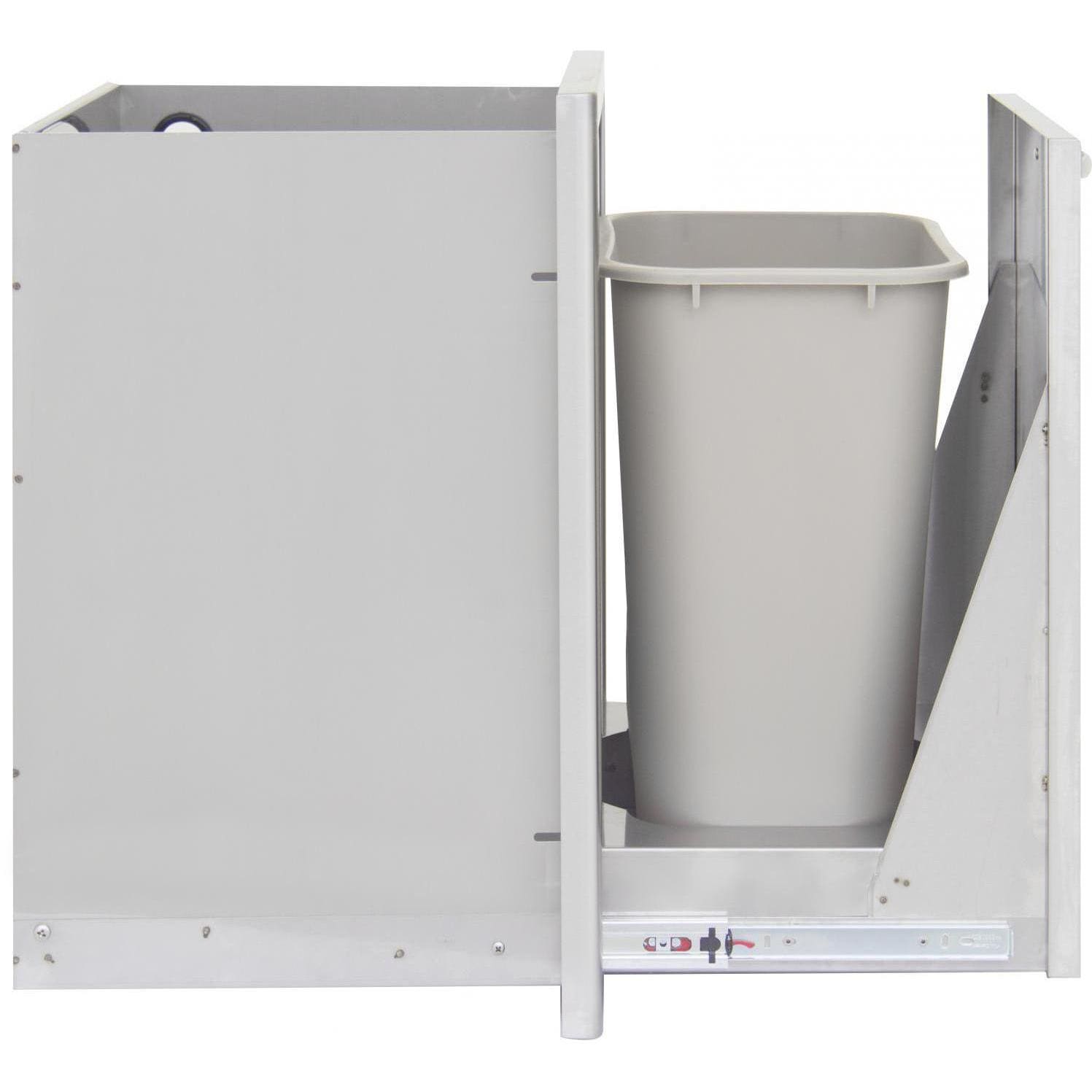 Blaze 20" Roll-Out Trash / Propane Tank Drawer in Stainless Steel Finish (BLZ-TRLP-DRW)